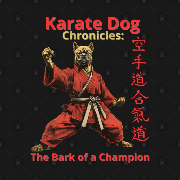 Karate Dog Chronicles: The Bark of a Champion Karate Dog by OscarVanHendrix