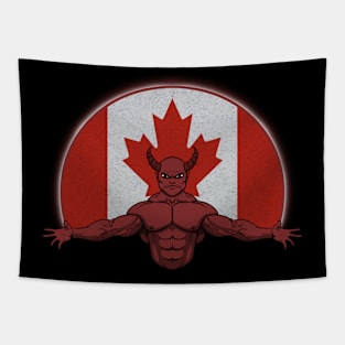 Devil Canada Tapestry