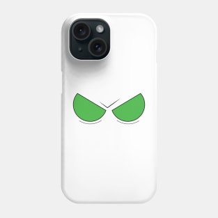 Angry eyes shirt Phone Case