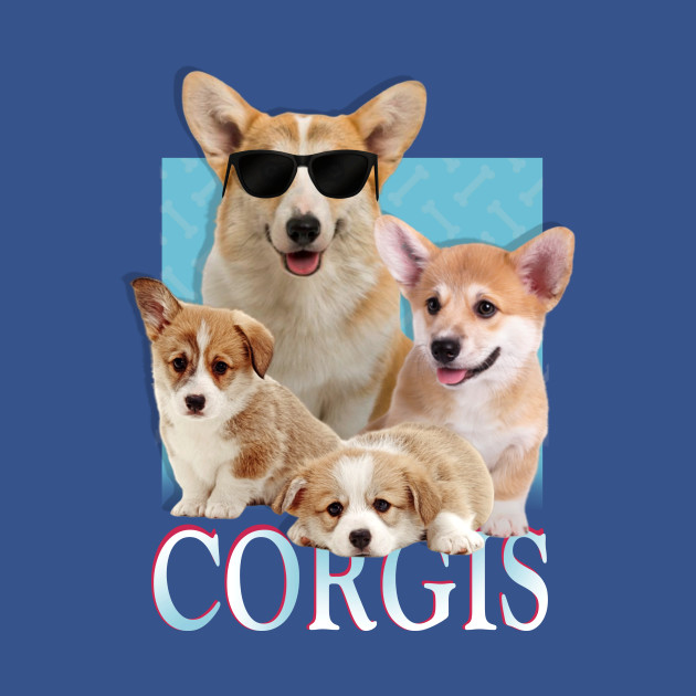 Discover Corgis Rap T - Corgi - T-Shirt