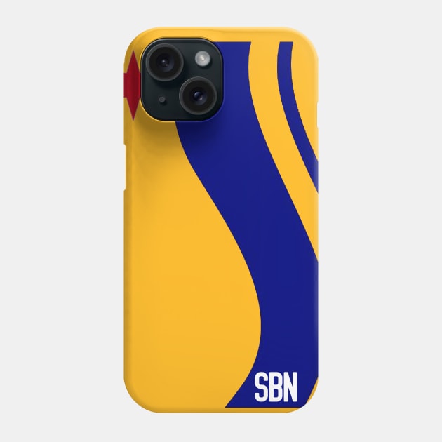 South Bend Flag Phone Case by mplusshift2