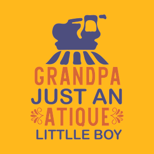 grandpa just an atIque lIttlle boy T-Shirt