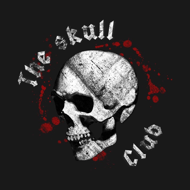 The Skull Club - Homo sapiens Grunge by SimonSay