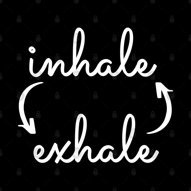 Inhale Exhale by Plush Tee