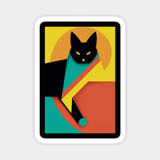 Bauhaus cat 3 Magnet