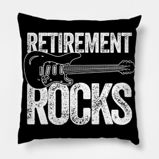 Guitar Guitarist Retirement Pillow