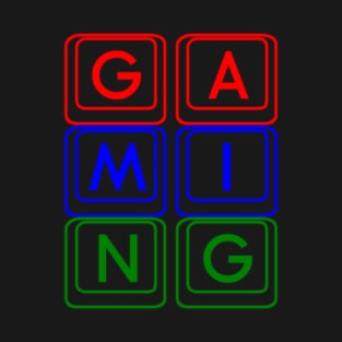 Gaming, RGB color design! T-Shirt