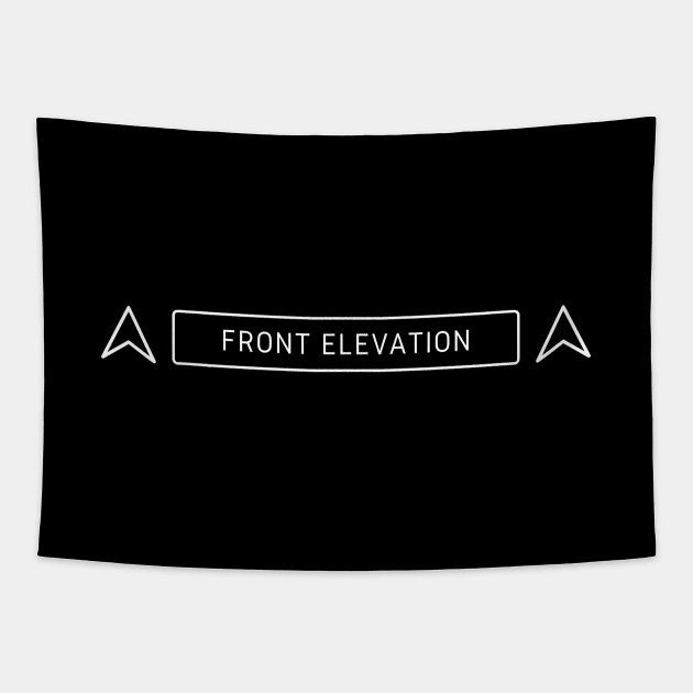 Front Elevation Tapestry by SLGA Designs