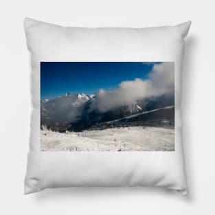 Courchevel 3 Valleys French Alps France Pillow