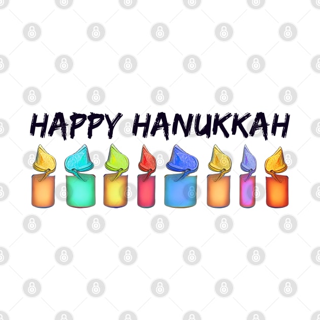 Happy Hanukkah! by cuteandgeeky