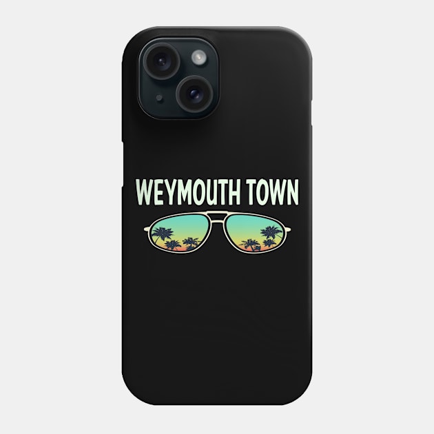 Nature Glasses Weymouth Town Phone Case by rosenbaumquinton52