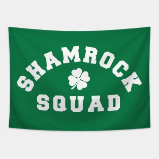 Happy St. Patrick's Day Shamrock Tapestry