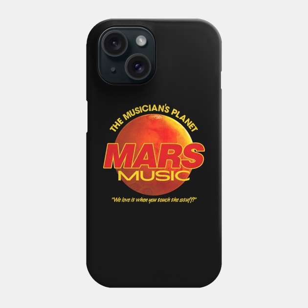 Mars Music Defunct Music Store Phone Case by darklordpug