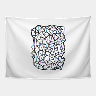 cold crystal design Tapestry