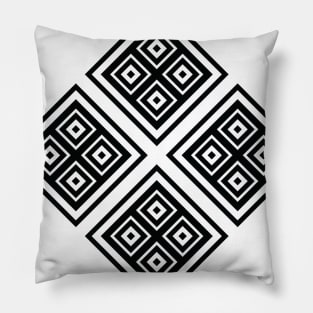 Ethiopian Cross Pattern Pillow