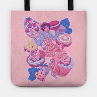 Strawberry Desserts Tote