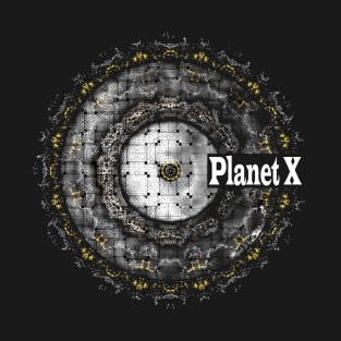 PLANET X - sci-fi Chakra Mandala T-Shirt