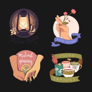 the tropes are hungry - sticker set T-Shirt