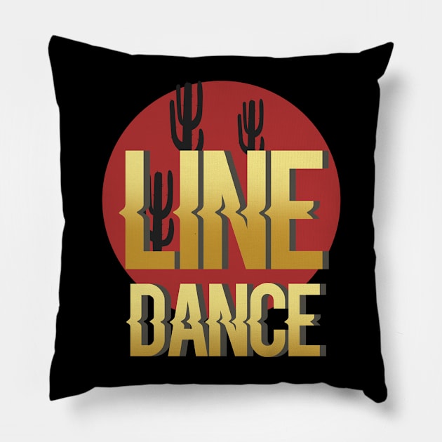 Line-Dancing Pillow by KyleCreated