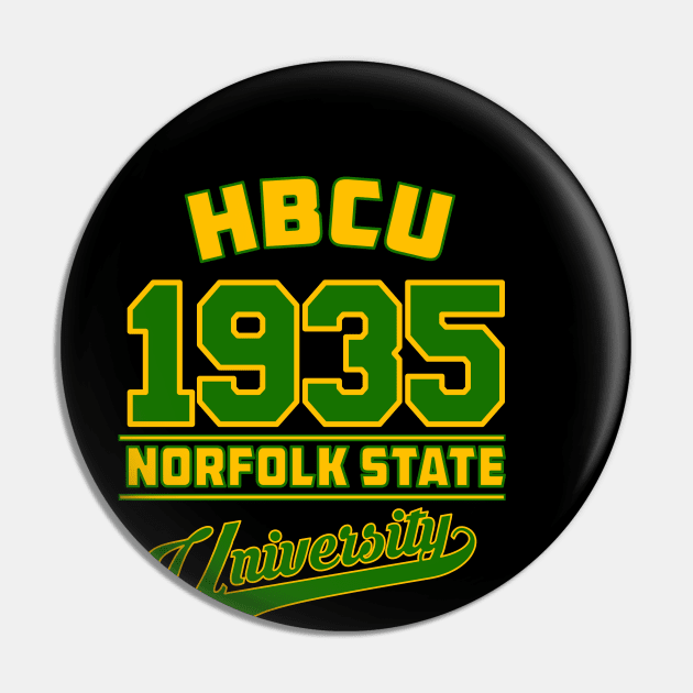 Norfolk State 1935 University Apparel Pin by HBCU Classic Apparel Co