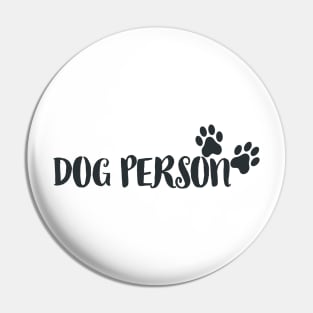 dog person Pin