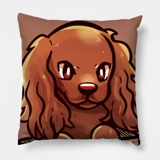 Pocket Cute Irish Setter Dog Pillow