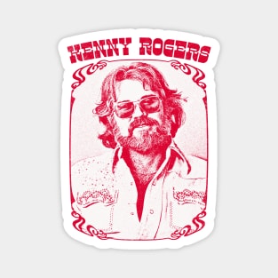 Kenny Rogers / Vintage Style Fan Art Magnet