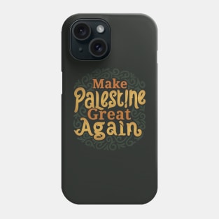 Make palestine great again Phone Case