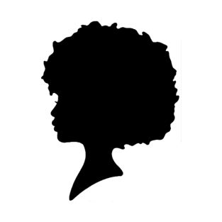 Afro Female T-Shirt