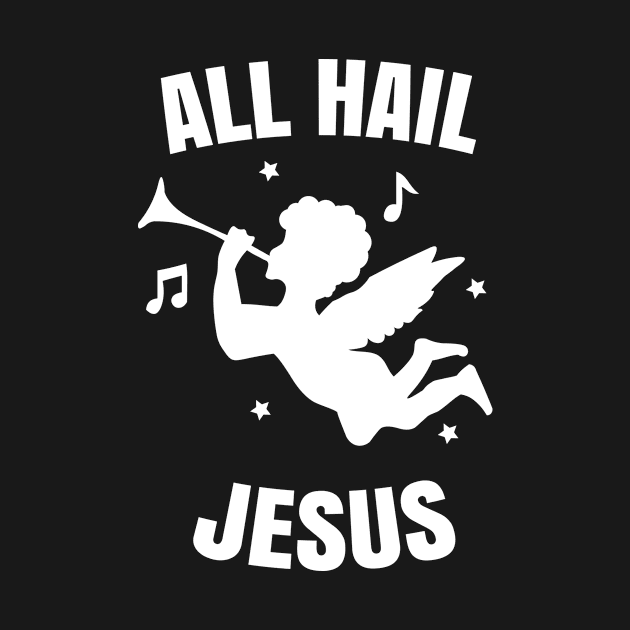 All hail Jesus cherub angel by happieeagle