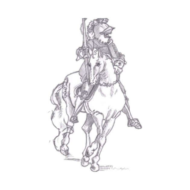 German Horse And Rider