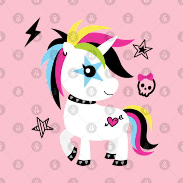 Punk Rock Unicorn by Dana Simpson