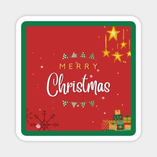 Merry Christmas - Red Christmas 🎄 Magnet