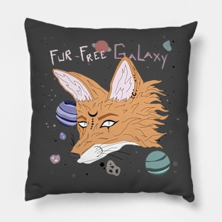 Fur-Free Galaxy Pillow