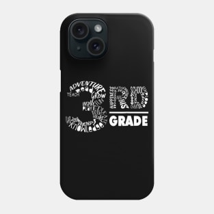 Third Grade Tee Shirt For Teachers And Students Of 3rd Grade Phone Case