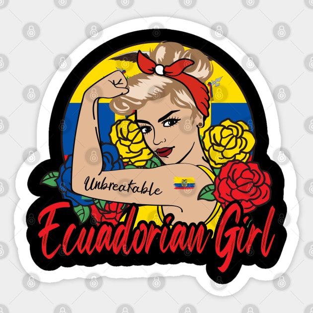 Womens Ecuadorian Girl Unbreakable - Ecuador Woman Strong Shirt Womens Ecuadorian Girl Unbreakable - Ecuador Woman Strong Shirt