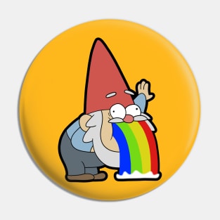 Gnome Puke Pin