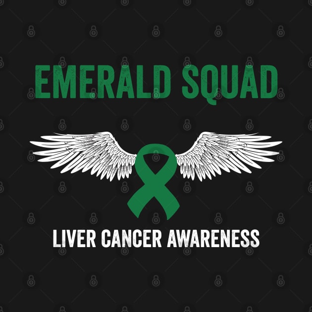 Emerald Squad - Liver cancer awareness month by Merchpasha1