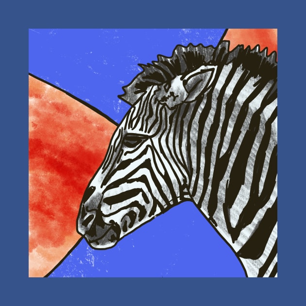 Zebra by shehitsback