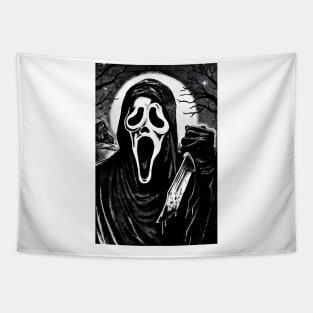 Ghostface Scream mask Tapestry