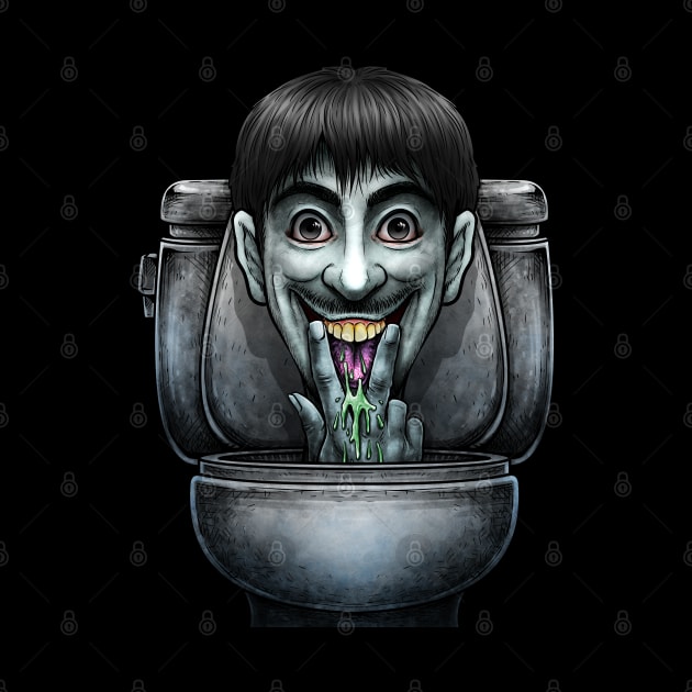 Horror toilet Monster #17 by Winya