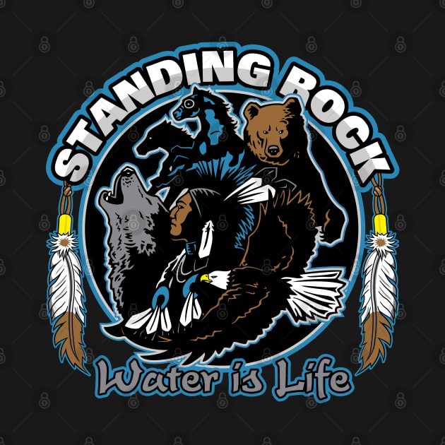 Standing Rock Water is Life by RadStar