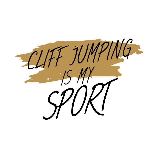 Cliff jumping is my sport by maxcode