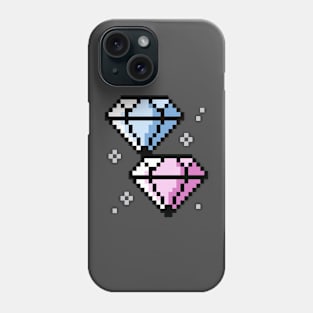 Pixelart Diamonds Phone Case