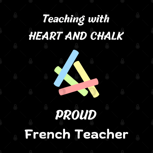 french teacher /french professor gift - teacher appreciation design by vaporgraphic