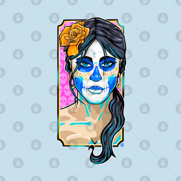 Sugar skull by Rosebear