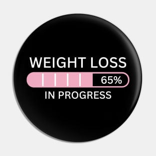 Weight Loss fitness workout in progress Pin