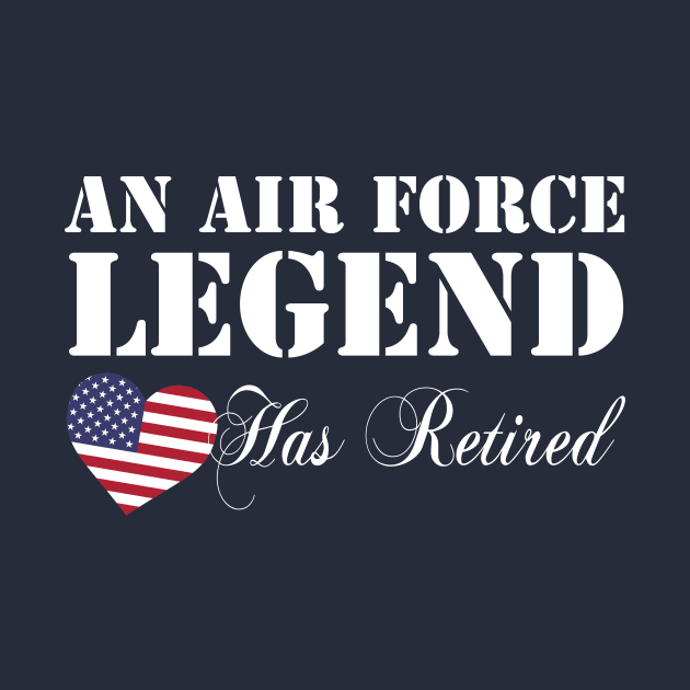 Best Gift for Veteran - An Air Force Legend Retired by chienthanit