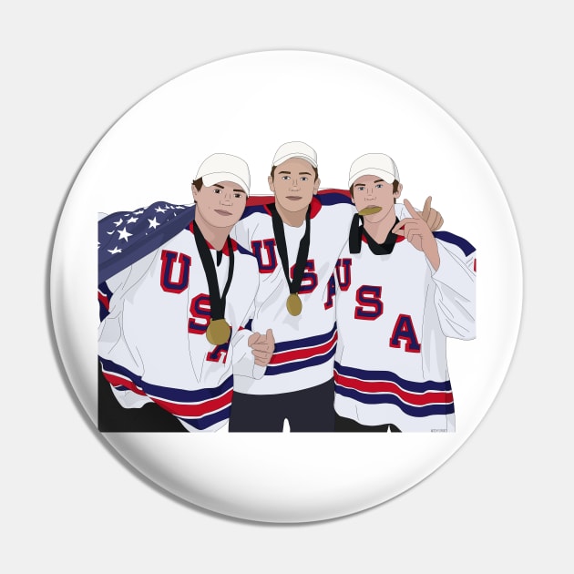 USNTDP Alex, Trevor and Jack Pin by aimeefergiex