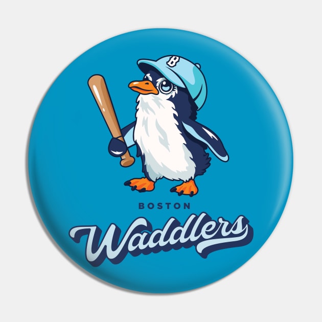 Boston Waddlers Pin by Hey Riddle Riddle